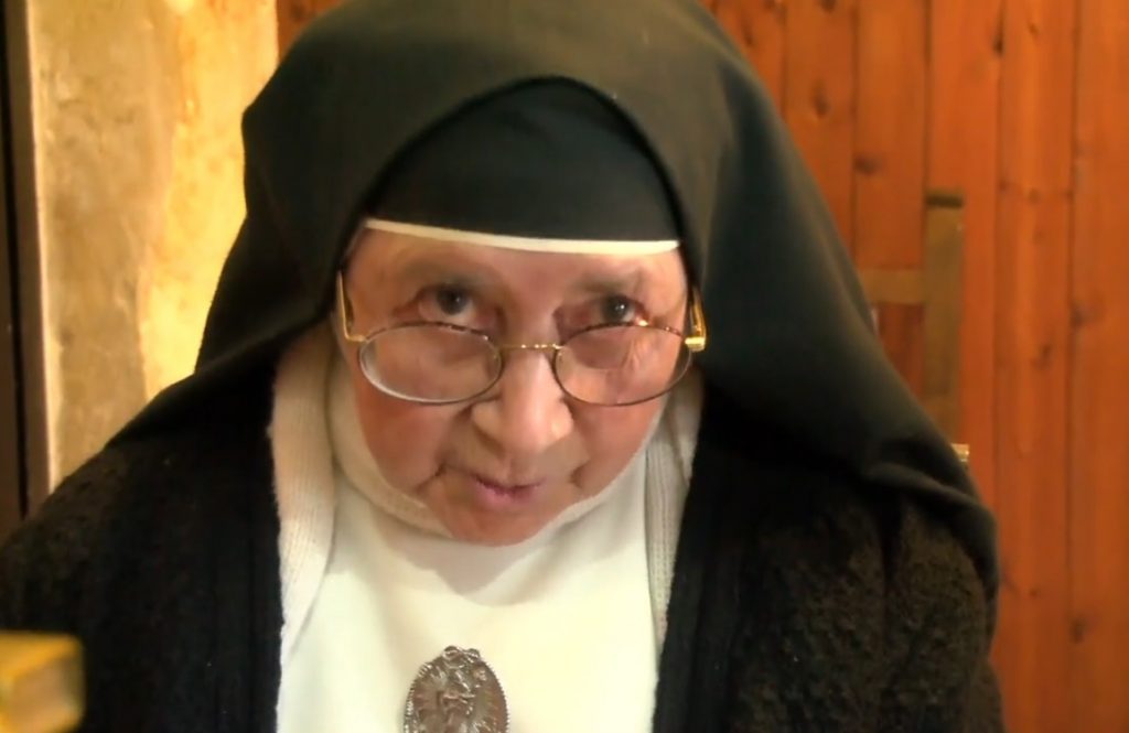 Sor María Lourdes de Jesús, clarisa Escalante