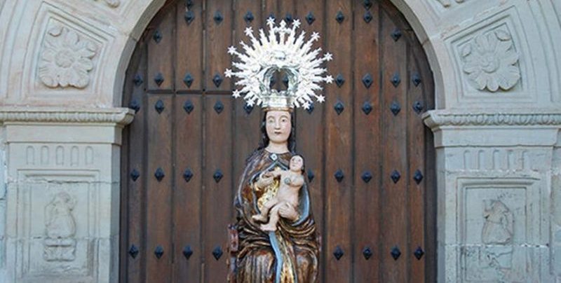 Imagen de la Virgen de Valencia, patrona de Piélagos