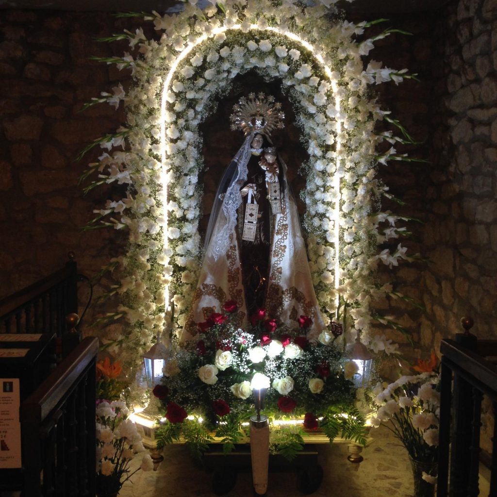 Virgen del Carmen en Las Fraguas