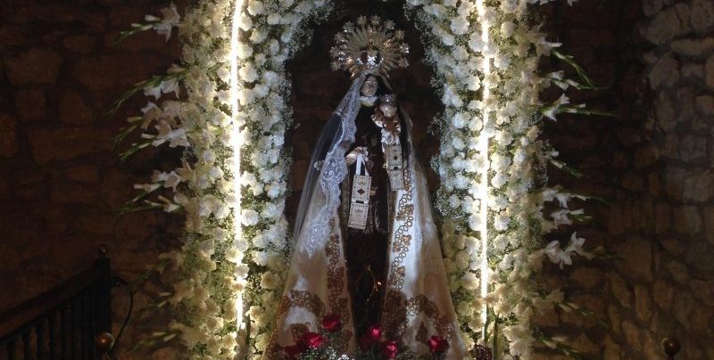 Virgen del Carmen en Las Fraguas