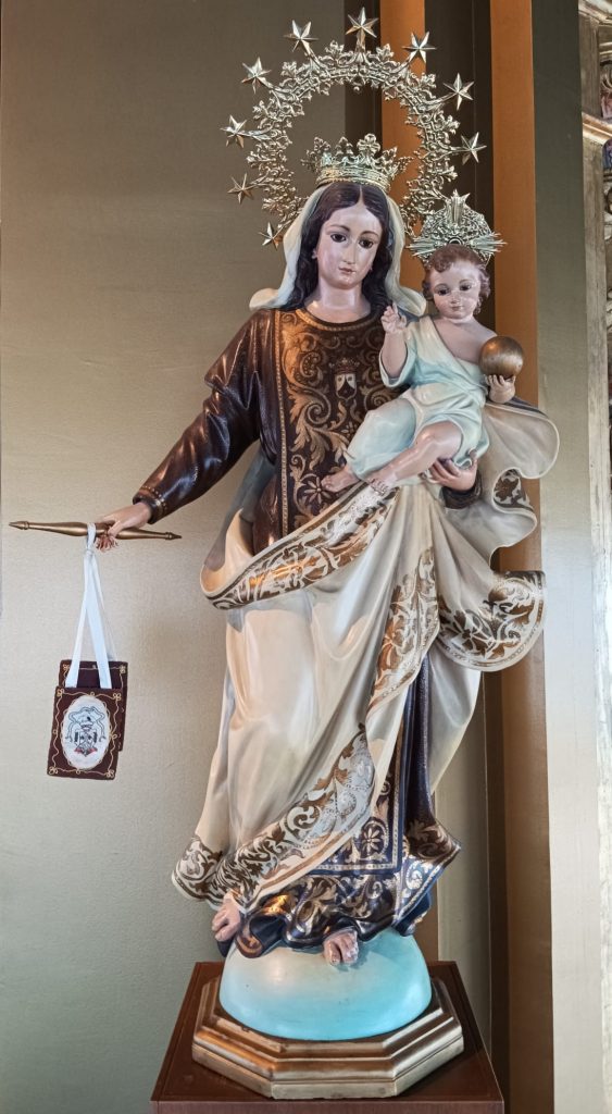 Virgen del Carmen parroquia Nueva Montaña