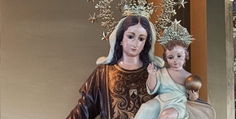 Virgen del Carmen parroquia Nueva Montaña