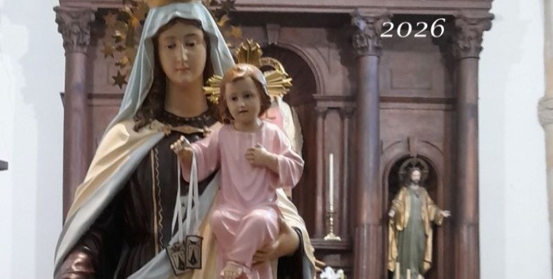 Virgen del Carmen en Oruña