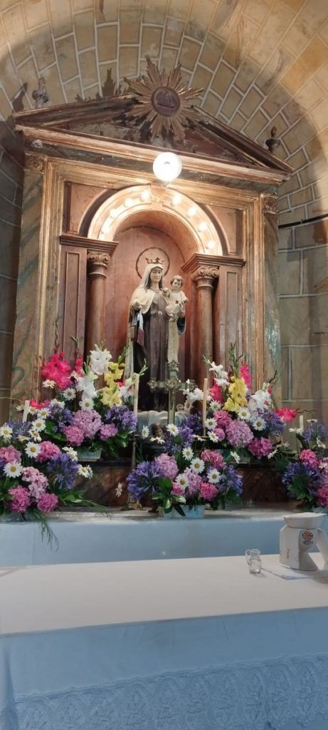 Procesión del Carmen en Talledo