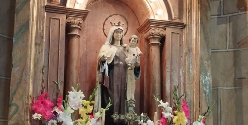 Procesión del Carmen en Talledo