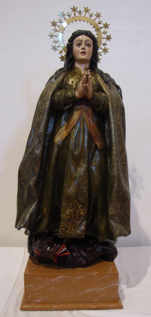 Imagen de la Virgen de Socabarga