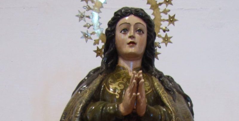 Imagen de la Virgen de Socabarga