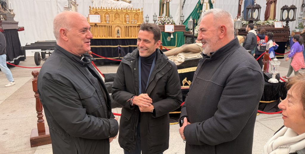 Visita Pedro Casares Carpa Exposiciones 5