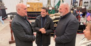 Visita Pedro Casares Carpa Exposiciones 5