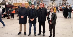 Visita Pedro Casares Carpa Exposiciones 6