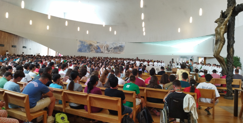 Jóvenes en la JMJ de Lisboa