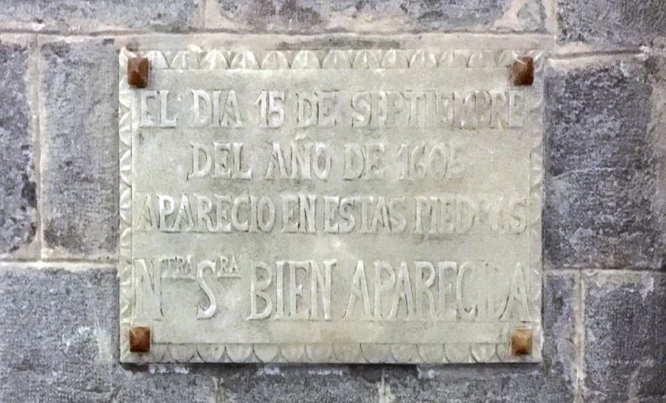 Nombre de la Virgen de La Bien Aparecida