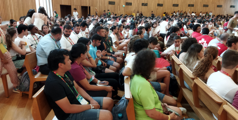 Gloria Martín catequesis JMJ Lisboa
